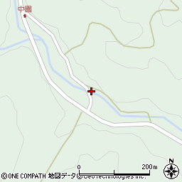 熊本県下益城郡美里町中971周辺の地図