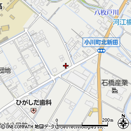 熊本県宇城市小川町北新田731周辺の地図