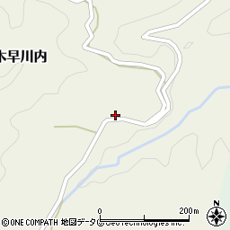 熊本県下益城郡美里町木早川内241周辺の地図