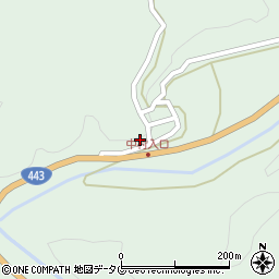 熊本県下益城郡美里町中1155周辺の地図
