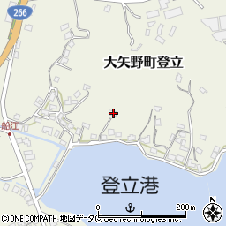 熊本県上天草市大矢野町登立3115-1周辺の地図