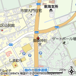 延岡テント商会周辺の地図