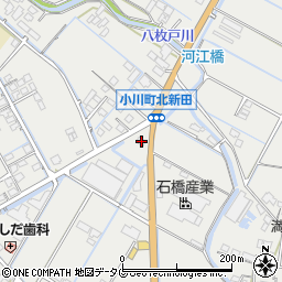 熊本県宇城市小川町北新田439周辺の地図
