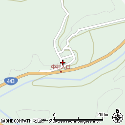 熊本県下益城郡美里町中124周辺の地図