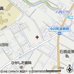 熊本県宇城市小川町北新田731-1周辺の地図