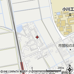 熊本県宇城市小川町北新田813周辺の地図