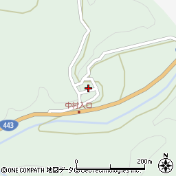 熊本県下益城郡美里町中128周辺の地図