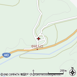 熊本県下益城郡美里町中125周辺の地図