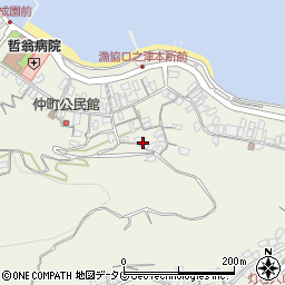 長崎県南島原市口之津町甲837周辺の地図