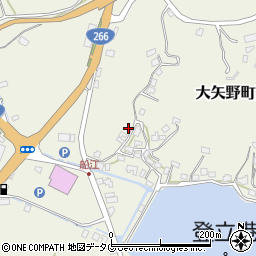 熊本県上天草市大矢野町登立3024-2周辺の地図
