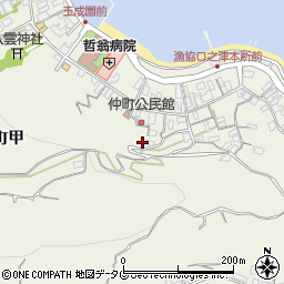 長崎県南島原市口之津町甲1117周辺の地図