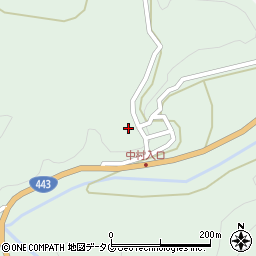 熊本県下益城郡美里町中1153周辺の地図