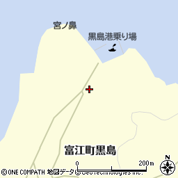 長崎県五島市富江町黒島376周辺の地図