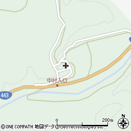 熊本県下益城郡美里町中127周辺の地図