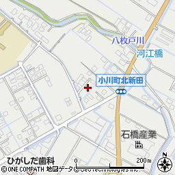 熊本県宇城市小川町北新田1089-1周辺の地図