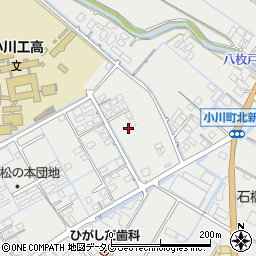 熊本県宇城市小川町北新田739周辺の地図