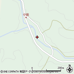 熊本県下益城郡美里町中962周辺の地図