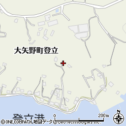 熊本県上天草市大矢野町登立3194-2周辺の地図
