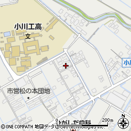 熊本県宇城市小川町北新田718周辺の地図