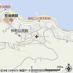 長崎県南島原市口之津町甲828周辺の地図