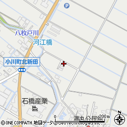 熊本県宇城市小川町北新田353-3周辺の地図
