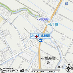 熊本県宇城市小川町北新田1093周辺の地図