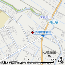 熊本県宇城市小川町北新田1089-4周辺の地図