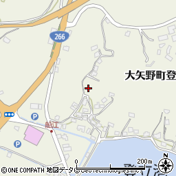 熊本県上天草市大矢野町登立3066-6周辺の地図
