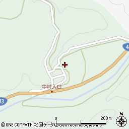 熊本県下益城郡美里町中146周辺の地図
