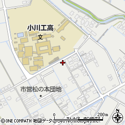 熊本県宇城市小川町北新田715周辺の地図