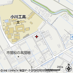 熊本県宇城市小川町北新田716-1周辺の地図