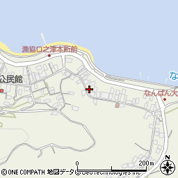 長崎県南島原市口之津町甲608周辺の地図