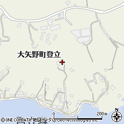 熊本県上天草市大矢野町登立3168-2周辺の地図
