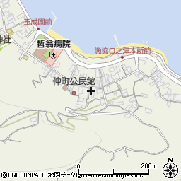 長崎県南島原市口之津町甲1140周辺の地図