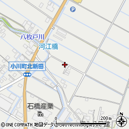 熊本県宇城市小川町北新田353-10周辺の地図