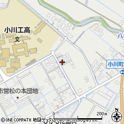 熊本県宇城市小川町北新田747-3周辺の地図