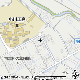 熊本県宇城市小川町北新田716-5周辺の地図