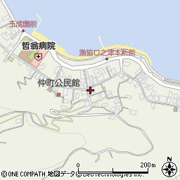 長崎県南島原市口之津町甲804周辺の地図
