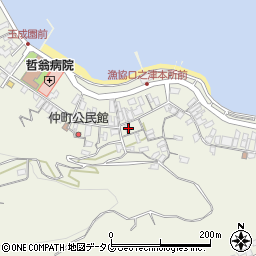 長崎県南島原市口之津町甲806周辺の地図