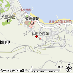 長崎県南島原市口之津町甲1164周辺の地図