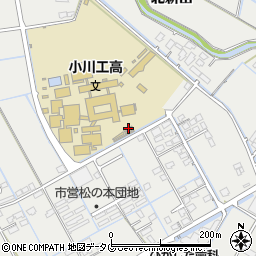 熊本県宇城市小川町北新田760周辺の地図