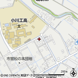 熊本県宇城市小川町北新田716周辺の地図