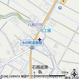 熊本県宇城市小川町北新田355周辺の地図