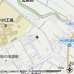 熊本県宇城市小川町北新田747-5周辺の地図