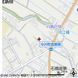 熊本県宇城市小川町北新田1100周辺の地図