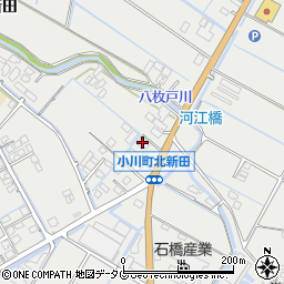 熊本県宇城市小川町北新田1095周辺の地図