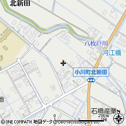 熊本県宇城市小川町北新田1085周辺の地図