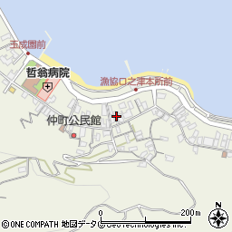 長崎県南島原市口之津町甲809周辺の地図