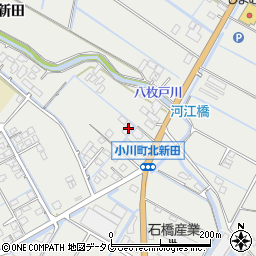 熊本県宇城市小川町北新田1099周辺の地図