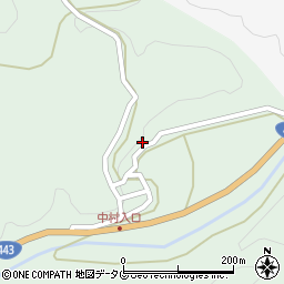 熊本県下益城郡美里町中154周辺の地図